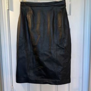 Leather Skirt New with Tags Sz small